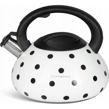 Varná konvice Edenberg Kovová varná konvice Edenberg EB 8845 3L barevně měnitelné tečky