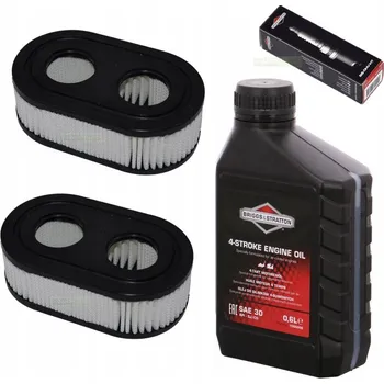 Svíčka, olejový filtr pro sekačky Briggs & Stratton B&S BS 550E 550EX 575EX