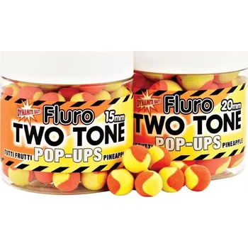 Dynamite Baits Pop-Ups Fluro Two Tone Tutti Frutti &amp; Pineapple 15mm