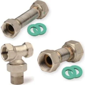 Minib PE připojovací sada 1/2", pro podlahové konvektory