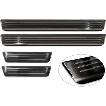 Lišta karosérie Avisa Prahové lišty VW Passat B9 2024- (combi, tmavé)