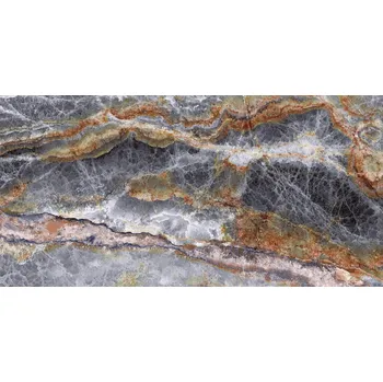 Dlažba Onyx Indigo kry - dlažba rektifikovaná 90x180 modrá lesklá CSASOINK18