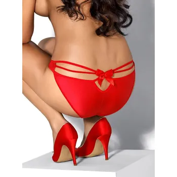 Dámské spodní prádlo Kalhotky Róža MIMI červené, VELIKOST S