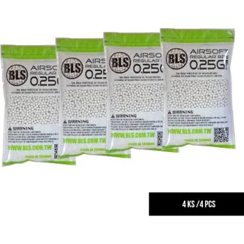 Airsoft BLS kuličky Multipack, 4 x 0,25g