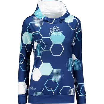 Dámská móda Dámská funkční mikina premium ALTISPORT VOJ/ALW037MI01 NÁMOŘNÍ MODRÁ S