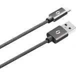 ALIGATOR PREMIUM Datový kabel 2A, USB-C černý