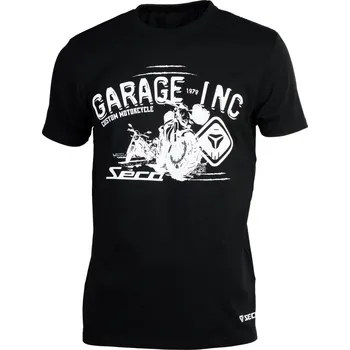 Pánské tričko pánské tričko SECA GARAGE, černé Velikost: S