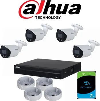 Kompletní kamerový systém DAHUA TECHNOLOGY Set Dahua 4xIP kamera Bullet