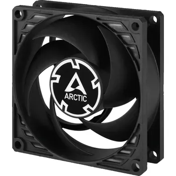 Počítačové chlazení ARCTIC P8 TC (black/black) - 80mm case fan with temperature control