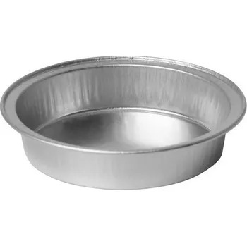 Miska na vzorky, hliníková, Objem [ml]: 28, Horní průměr [mm]: 64, Průměr dna [mm]: 51, Výška [mm]: 13, Balení [ks]: 100