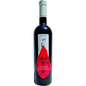 Víno Moldavské červené víno Vinuri De Comrat - Lady Cabernet Sauvignon 2023 Moldavské červené víno