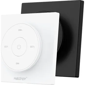 Ovladač světel Mi-Light RF Nástěnný dálkový ovladač pro jednobarevné a CCT LED pásky - Bílá - LED Solution - K2 - K2