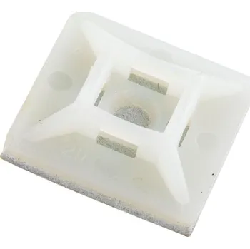 Stahovací páska SCH Samolepicí příchytka pro stahovací pásky, speciální lepidlo Varianta: Samolepicí příchytka pro stahov. pásky 3.6 mm speciální akrylátové lepidlo