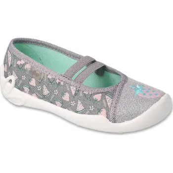 Dívčí bačkory Dětské boty BEFADO BLANCA 116X317 – Šedá 27