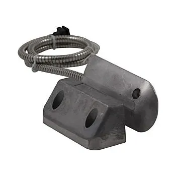 Bezpečnostní detektor Vratový čtyřdrátový magnetický kontakt s pracovní mezerou 55 mm