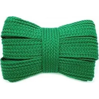 Tkaničky do bot Blingstar Široké tkaničky 2 cm do bot tepláků kalhot mikiny * Zelené Grass