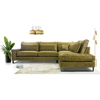 Sedací souprava Falco Rohová sedací souprava Blek, pravá, khaki Torre 11