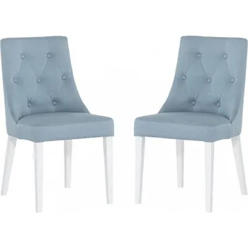 Jídelní židle Designová jídelní židle MEDE, Carabu výběr barev, (2ks) Barva: szy-dub-zlatý, Potah: carabu 92