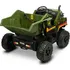 Dětské elektrovozidlo TOYZ Tank elektrické vyklápěcí auto zelené