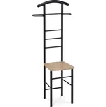 Autronic Němý sluha 81870 BK, černá / světlé dřevo