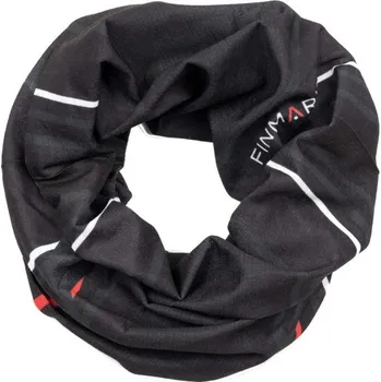 Šátek Multifunkční šátek Finmark FS-110 OS Černá, Bílá, Oranžová