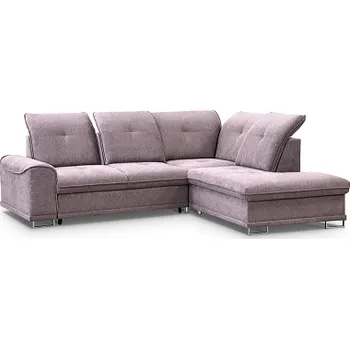 Sedací souprava BAHAMY - Pravá sed. souprava, látka STARORŮŽOVÁ Matana Pink 14(Boss=3balíky) - kolekce "MRS" (K250)