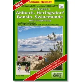 Doktor Barthel Karte Insel Usedom, Ahlbeck, Heringsdorf, Bansin, Swinemünde und Umgebung – (DE)