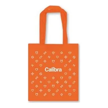 Nákupní taška Calibra - taška látková s potiskem - tapeta