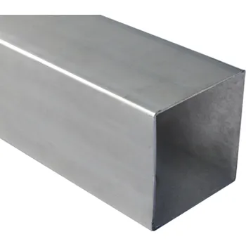 Stavební profil Uzavřený profil 80x80x2mm, nerezový 6 m (JIX-080x080x20-K304-6)