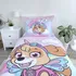 Ložní povlečení Jerry Fabrics Paw Patrol PP354 I Believe In Unicorns 140 x 200, 70 x 90 cm zipový uzávěr