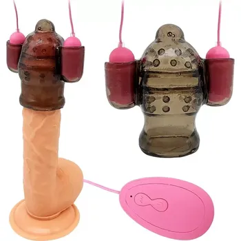 Vibrační návlek na špičku penisu