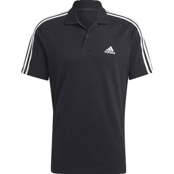 Pánské polo tričko adidas ESSENTIALS POLO SHIRT XS Černá, Bílá
