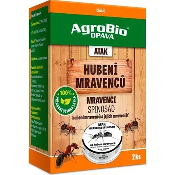 Přípravek proti hmyzu AgroBioOpava AgroBio ATAK - mravenci Spinosad, domečky 2ks