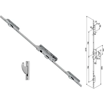 Vchodové dveře Fuhr - Multisafe 859, 45/92/20, std, 2SR