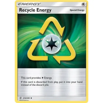 Karetní hra Recycle Energy 212/236 - Unified Minds Typ karty: Reverse Holo
