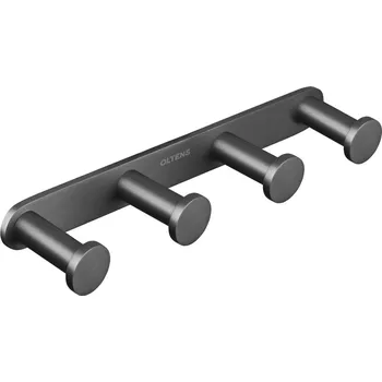 Držák na ručník Oltens Vernal věšák na ručník grafitová 80005400