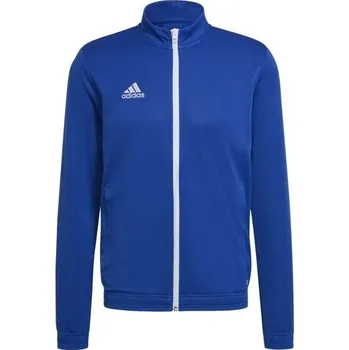 Pánská mikina Pánská fotbalová mikina adidas ENTRADA 22 TRACK JACKET M Modrá, Bílá