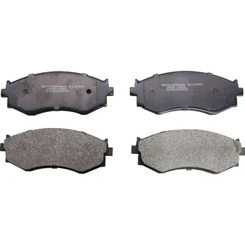 Brzdová destička Sada brzdových destiček, kotoučová brzda, , 410600E591, 4106032R90, 4106032R91, 4106032R93, 4106032R94, 4106044F91, 4106044F92, 4106061J93, 4106065E90, 4106065E91, 410606J090, 410606J091, DENCKERMANN, B110557