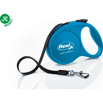Vodítko pro psa flexi Fun L, large - pásek, modrá