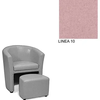 Křeslo Klubové křeslo AVA HOLGER I, s taburetkou, LINEA 10