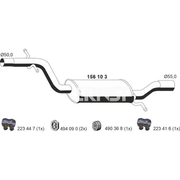 Autobaterie ERNST 156103 vyfuk