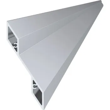 Plot Hliníková plotová lamela 115,2x24,4 mm, tvar žaluzie, tloušťka 2 mm 2m +/- 5mm (AL-PV7-2)