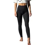 Dámské legíny GOLDBEE PUSH-UP S Černá, Stříbrná