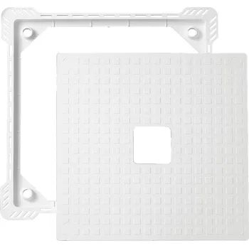 Revizní dvířka Haco Revizní dvířka pod obklady, 300 × 300 mm, bílé 0128