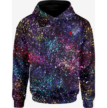 Dámská mikina UTOPY Pánská Dámská sportovní mikina Galaxy fullprint Velikost: XXL