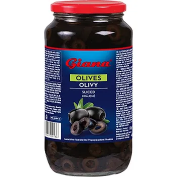 GIANA Olivy černé bez pecky 935 ml 880g