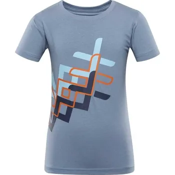 Chlapecké tričko Dětské triko NAX ILBO 104/110 Modrá, Mix