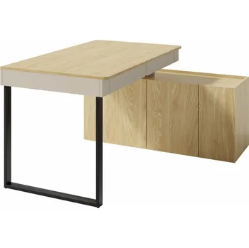 Psací stůl Meblar Psací stůl + komoda Luca 10 L/P - béžový