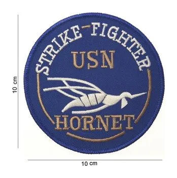 Nášivka Nášivka textilní 101 Inc USN Hornet - modrá