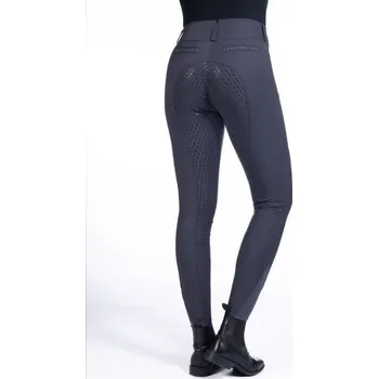 Jezdecké kalhoty Jezdecké rajtky HKM Helene, 36 - Vínová